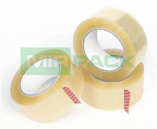 Скотч упаковочный прозрачный 75 мм 120 м 47 мкм - Вид 1