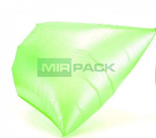Пакеты для мусора с завязками 35 л, 15 мкм, 15 шт, ПНД, зеленые, VIP - Вид 4
